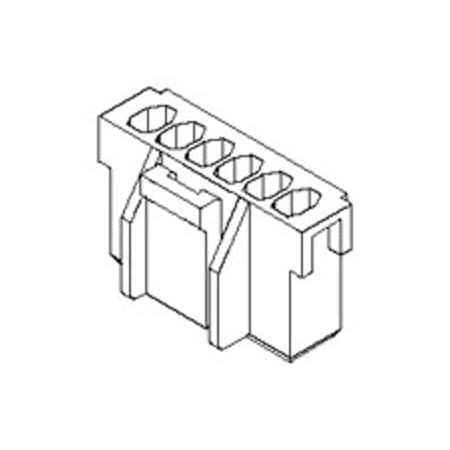 Molex Headers & Wire Housings 2.5 Pitch W/B Conn.H 5 Pitch W/B Conn.Hsg 351551000